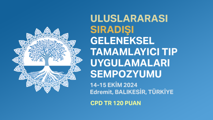 Uluslararası Sıradışı Geleneksel Tamamlayıcı Tıp Uygulamaları Sempozyumu afişi